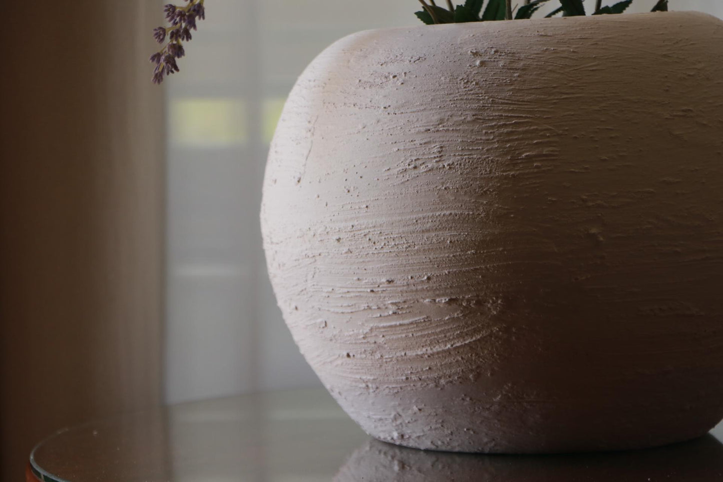 Textured Sphere in White