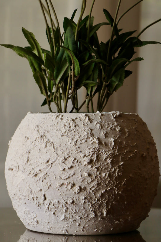 Textured Orbital Vase